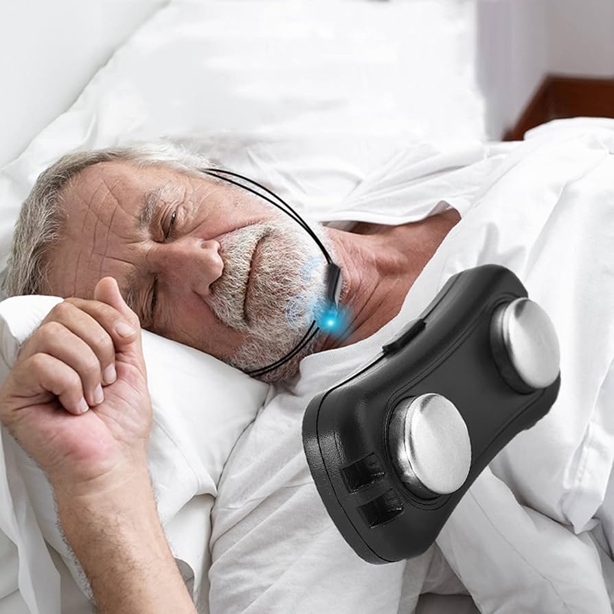 Dispositivo anti-ronquidos por electroimpulso