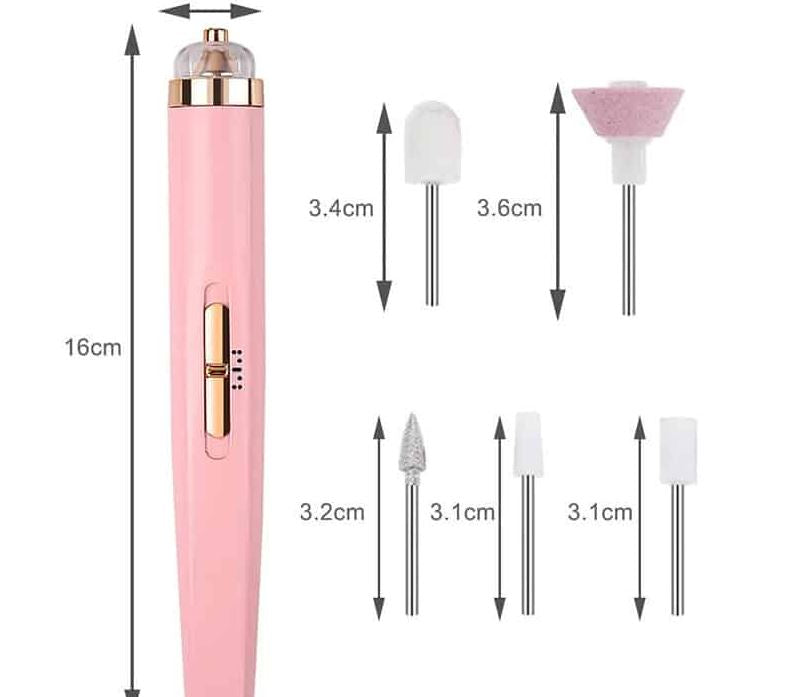 Lima de uñas eléctrica