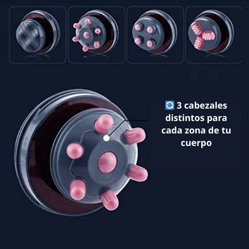 Masajeador anticelulítico 5 en 1 - Dryhumi